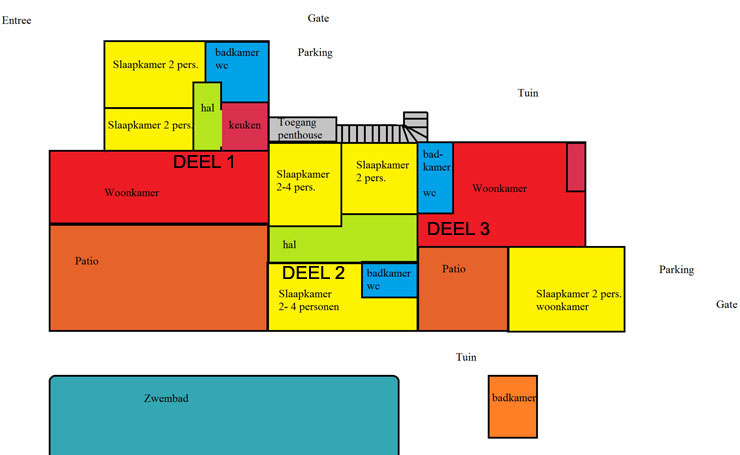 plattegrond spanje